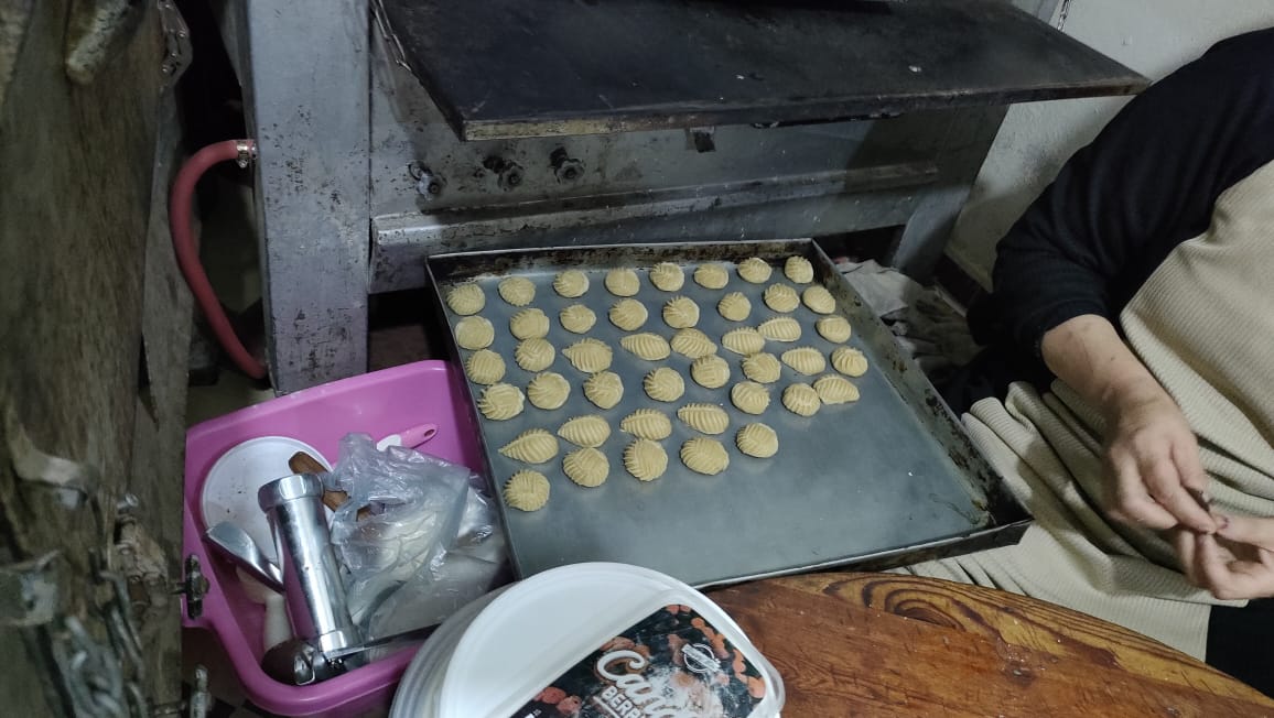 صناعة كحك العيد بالقري