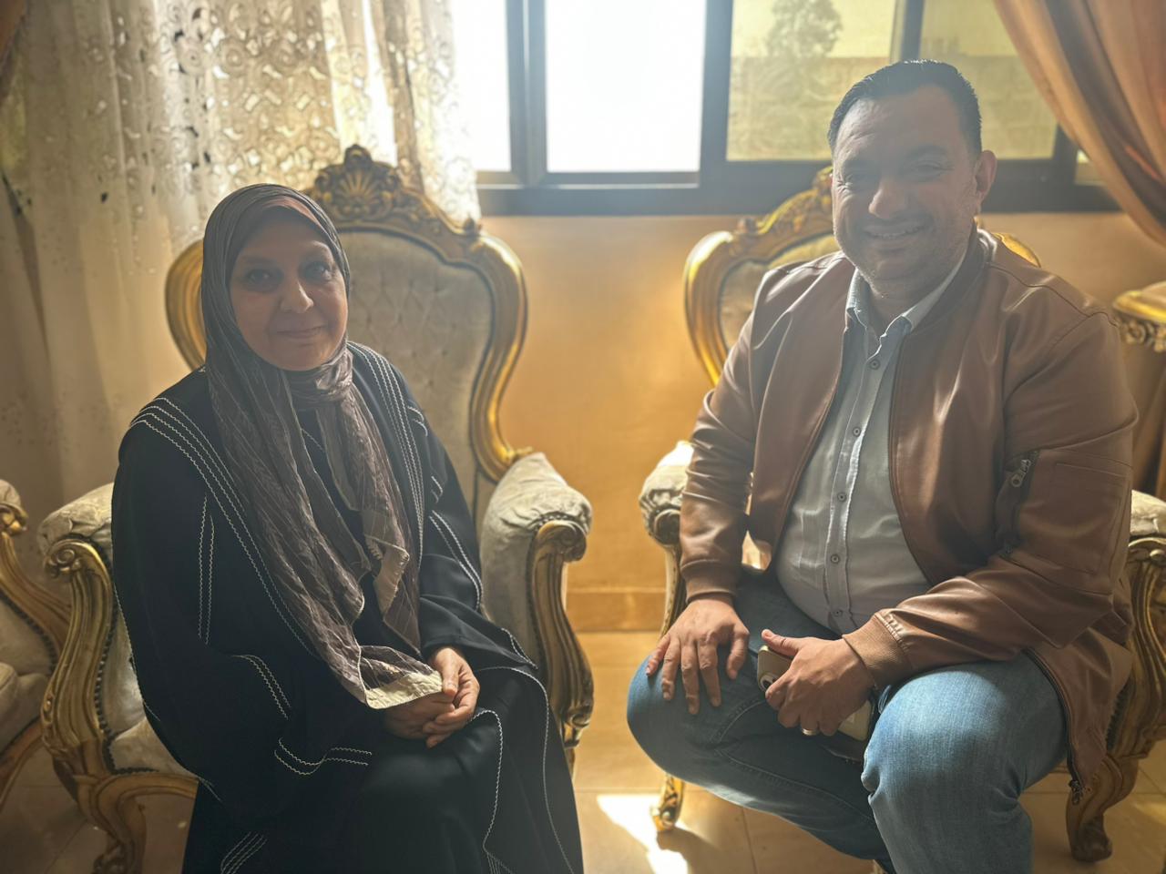 مراسل اليوم السابع مع الام المثالية ببورسعيد