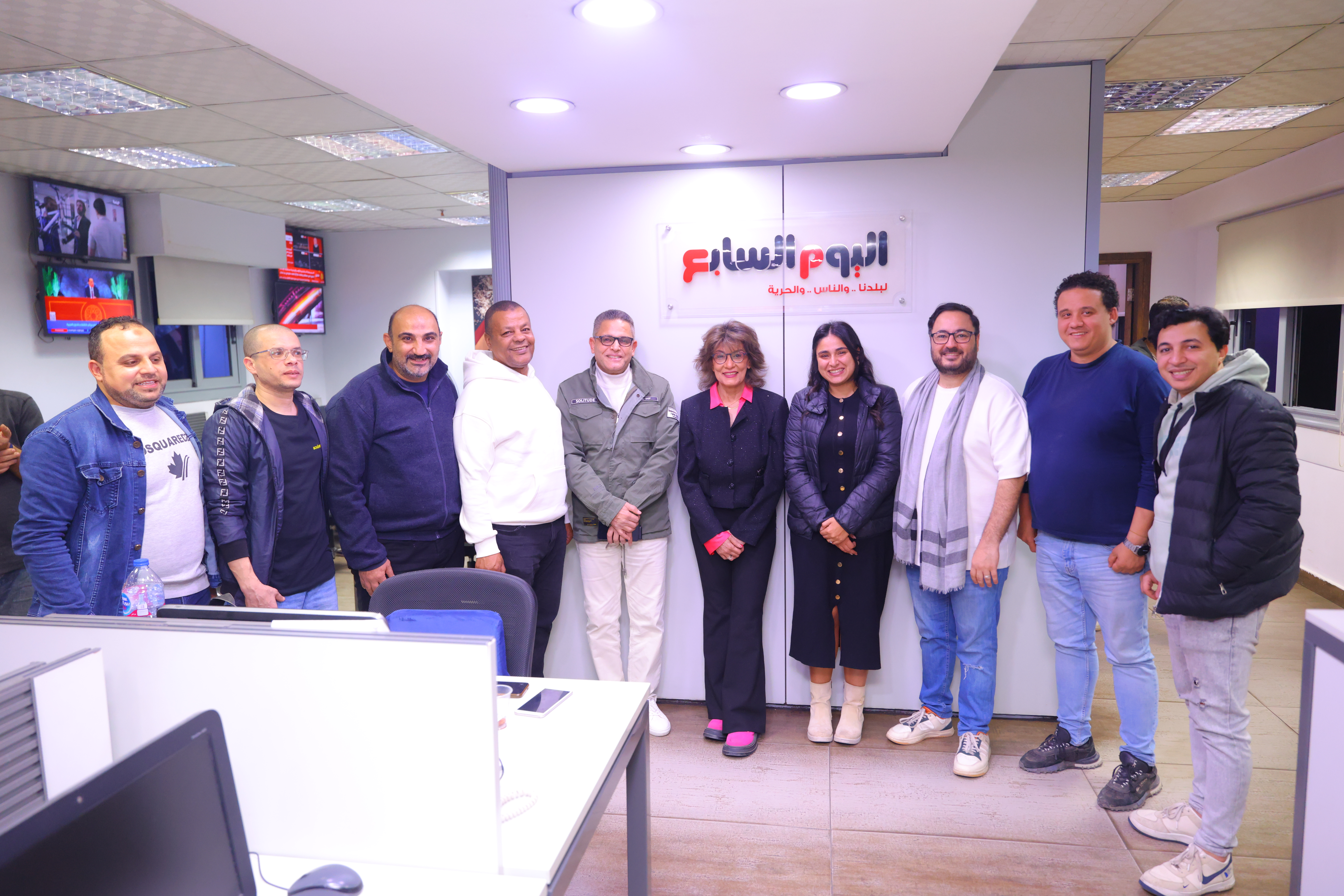 الفنانة الكبيرة سماح أنور في اليوم السابع