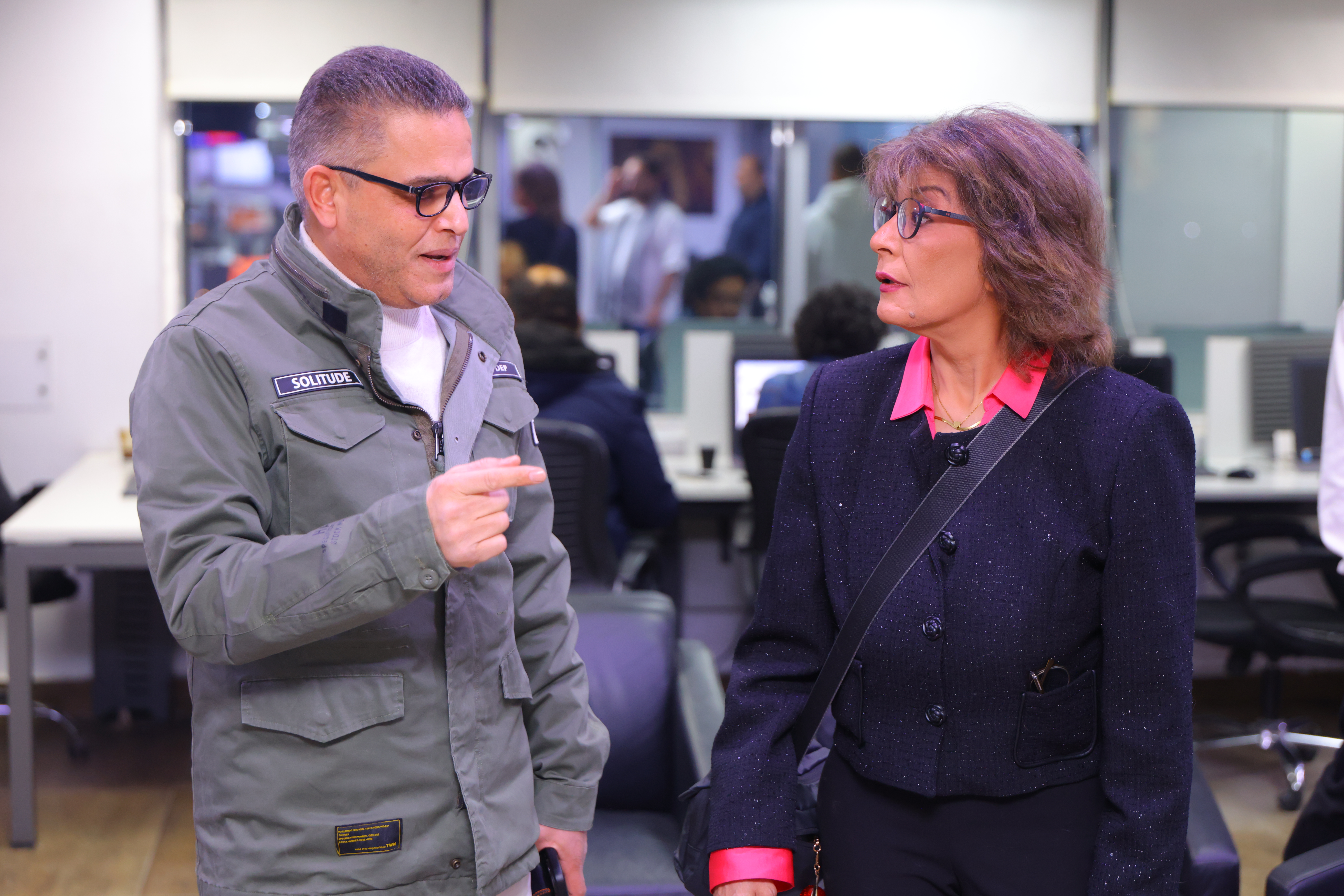 الفنانة الكبيرة سماح أنور في اليوم السابع