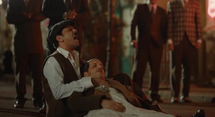 مشهد من مسلسل النص التانى