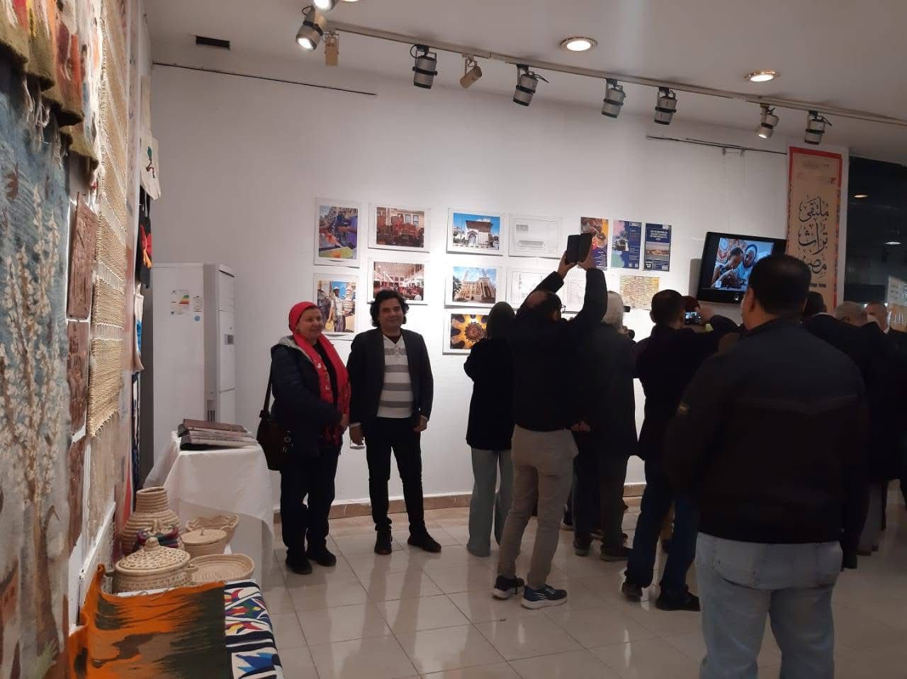 أثناء افتتاح المتقى