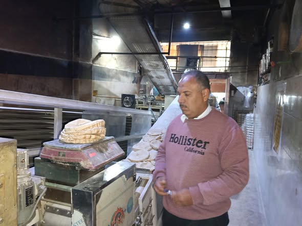 حملة تموينية على المخابز حملة تموينية على المخابز