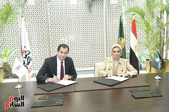 خلال توقيع برتوكول التعاون خلال توقيع برتوكول التعاون