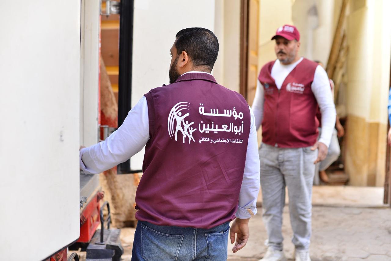 أبو العنين عضو التحالف الوطنى تشارك في فطار المطرية السنوي (7)