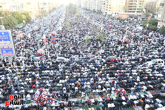 صلاة العيد بمساكن شيراتون (11)