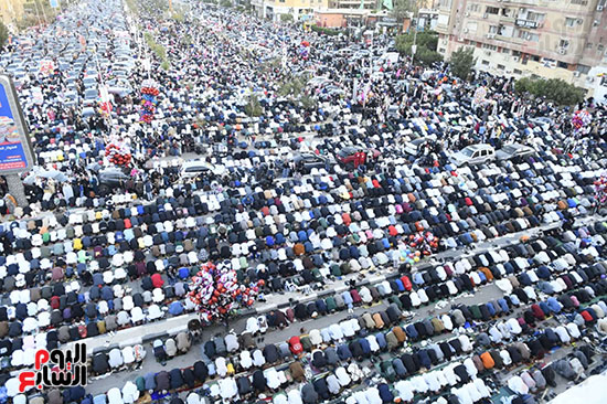 صلاة العيد بمساكن شيراتون (9)