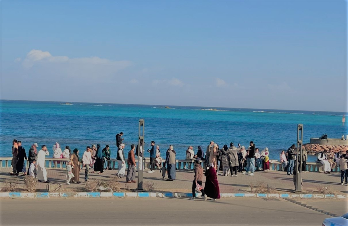 بهجة العيد على بحر مطروح بهجة العيد على بحر مطروح