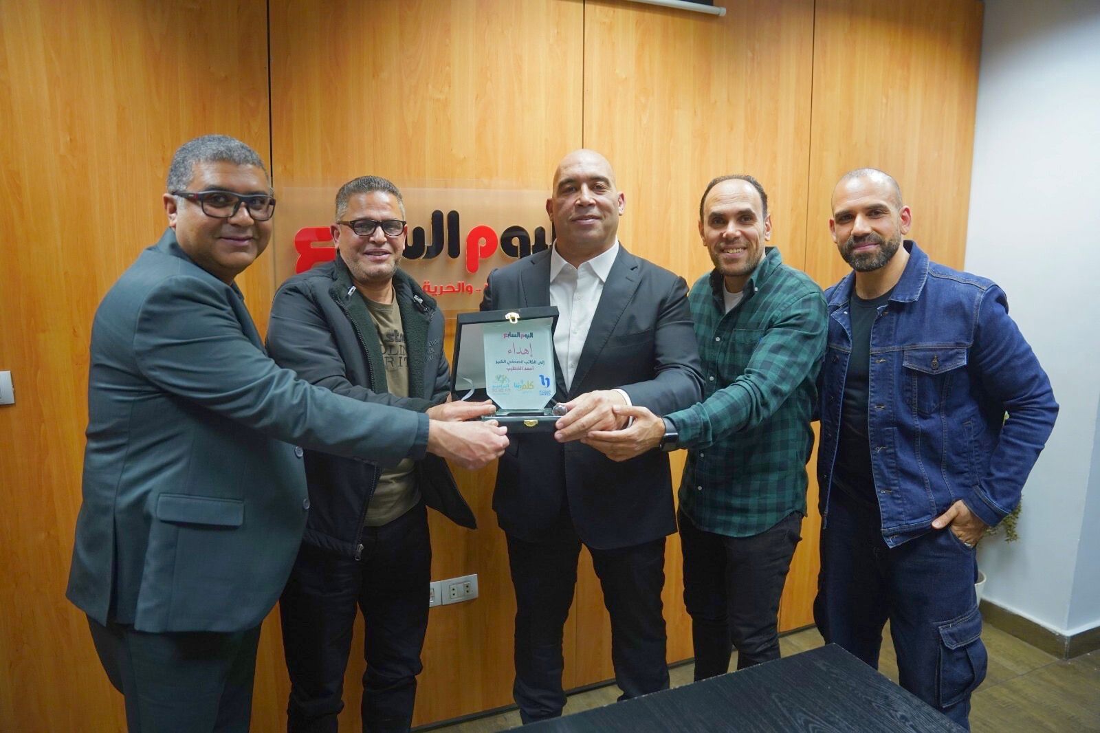 رئيس تحرير اليوم السابع يكرم أحمد الخطيب (10)
