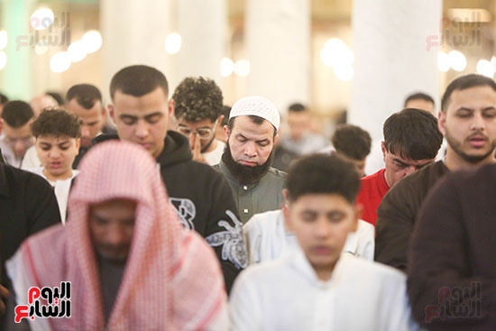 صلاة العيد فى مسجد عمرو بن العاص (7)