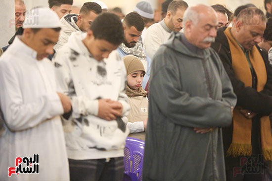 صلاة العيد فى مسجد عمرو بن العاص (8)