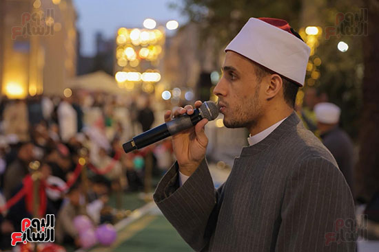 صلاة عيد الفطر بمسجد الحسين (27)