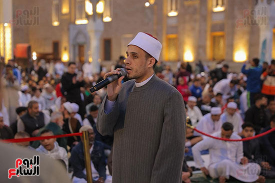 صلاة عيد الفطر بمسجد الحسين (23)