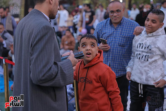 صلاة عيد الفطر بمسجد الحسين (21)