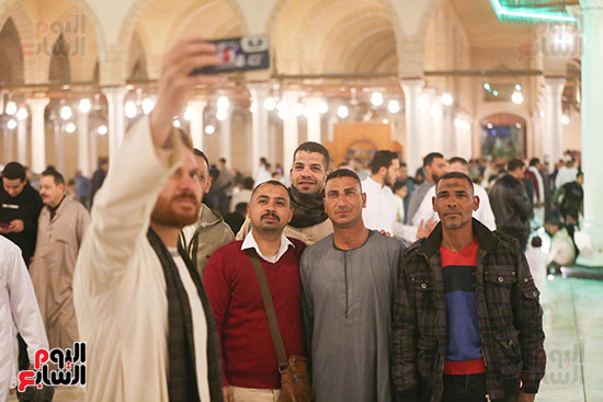 صلاة العيد فى مسجد عمرو بن العاص (15)