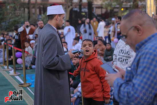 صلاة عيد الفطر بمسجد الحسين (14)