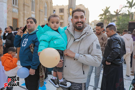 صلاة عيد الفطر بمسجد الحسين (6)