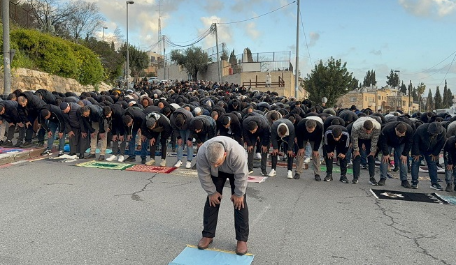 صلاة العيد وسط تضييق سلطات الاحتلال