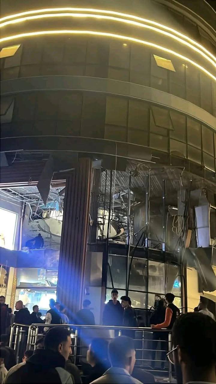 حريق مروع بمول تجاري في دمياط الجديدة (2)