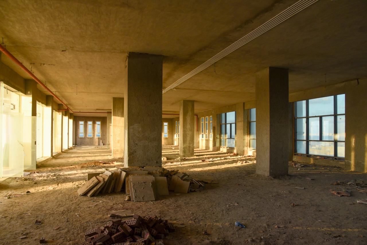 المبنى من الداخل المبنى من الداخل