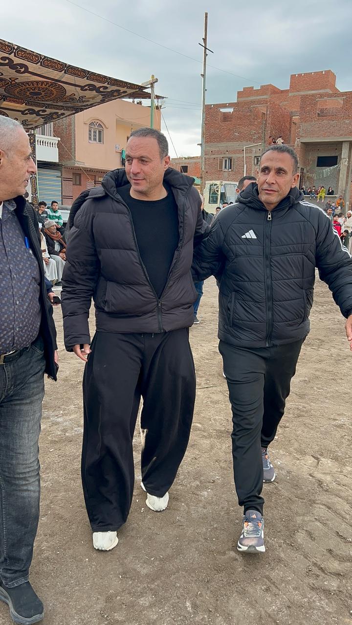 حضور نادر السيد في قرية كفر الصلاحات