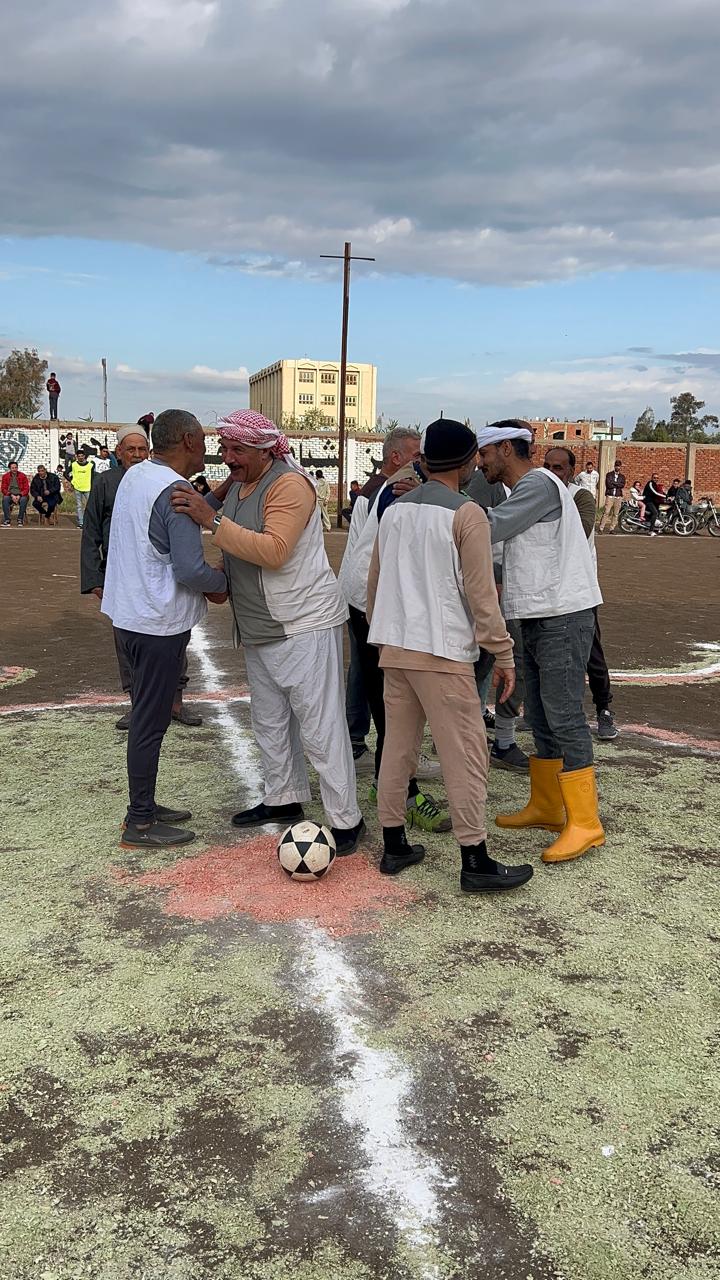 الفريقين قبل اللقاء