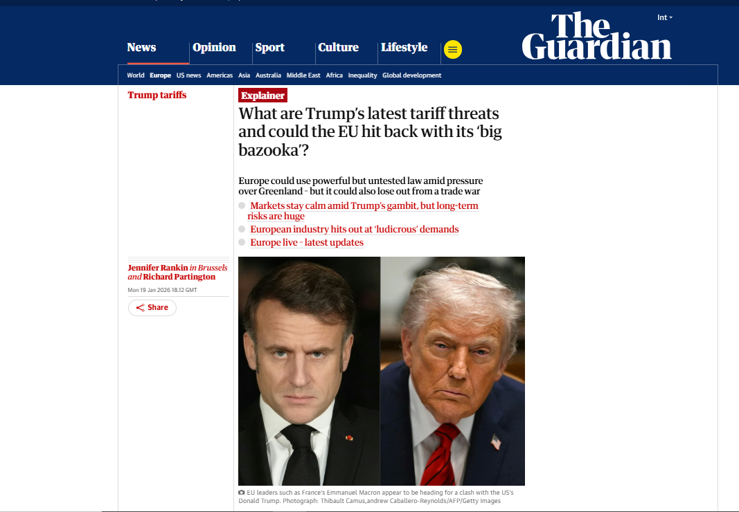 تقرير الجارديان