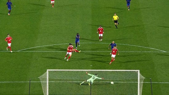 هدف الترجى فى شباك الأهلى