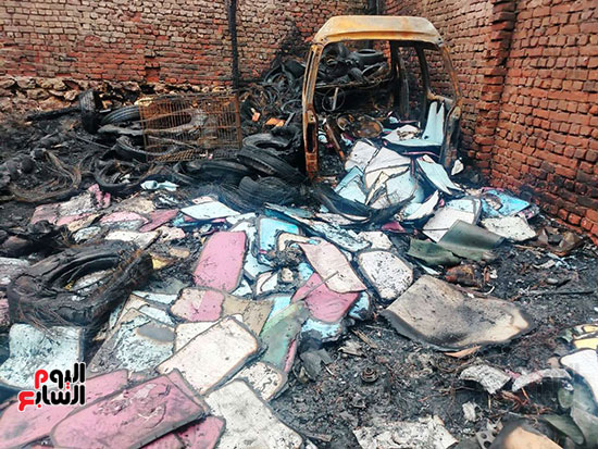 حريق محزن بالدويقة  (5)