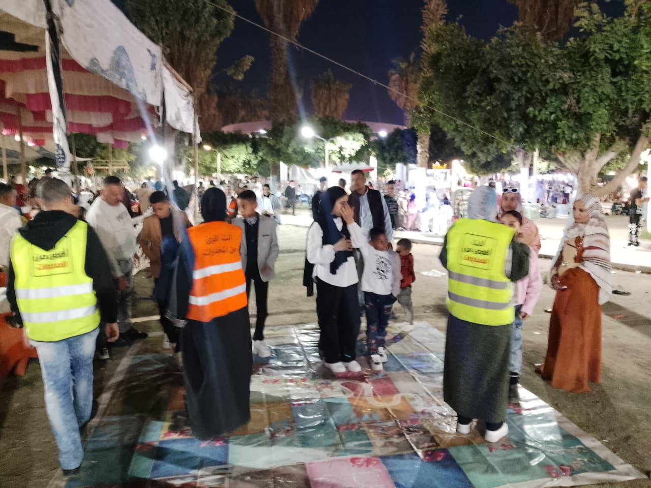 تنفيذ أنشطة داخل الحدائق العامة والأندية  لرفع  الوعى بخطورة المخدرات