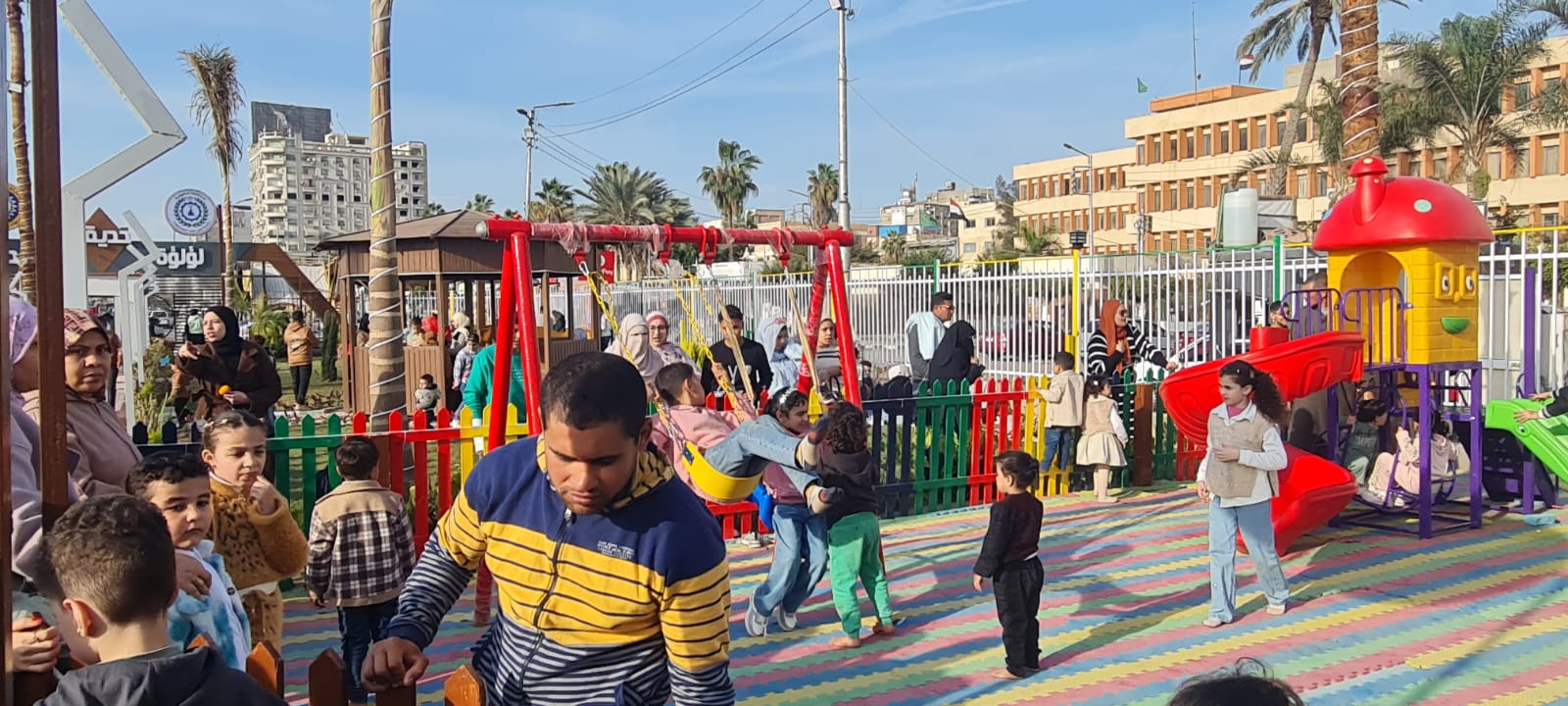 بهجة العيد فى الدقهلية بهجة العيد فى الدقهلية