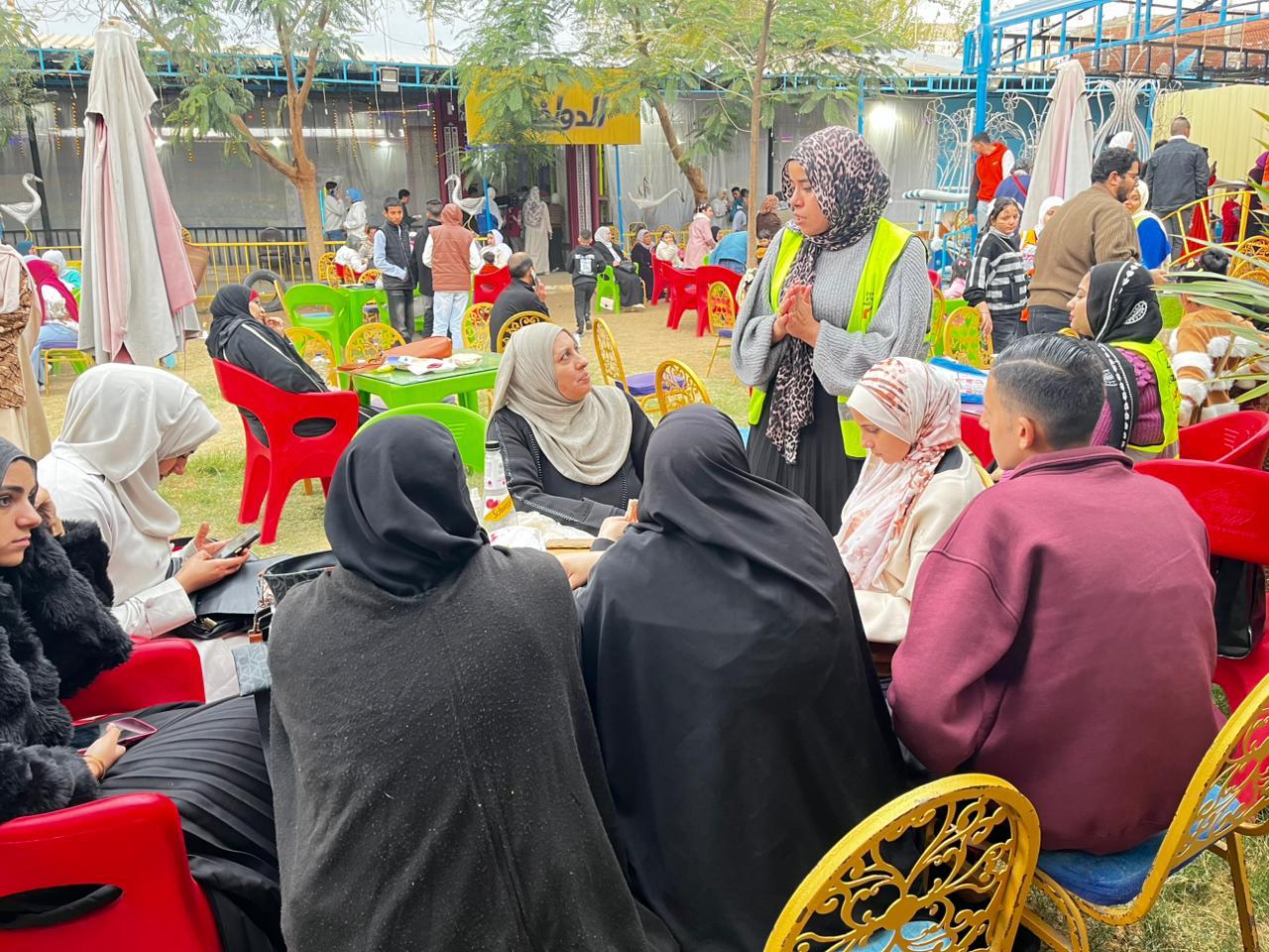 أنشطة صندوق مكافحة  الإدمان داخل  الحدائق العامة والأندية  لرفع  الوعى بخطورة المخدرات