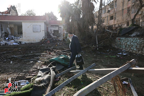 دمار كبير نتيجة شدة القصف