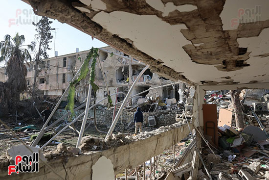 دمار كبير فى مدينة ديمونة