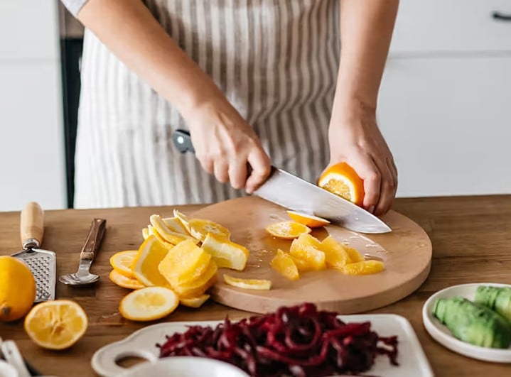 تحضير طعام صحى