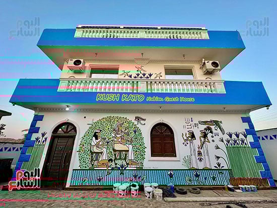 رسومات-على-البيوت-النوبية رسومات-على-البيوت-النوبية