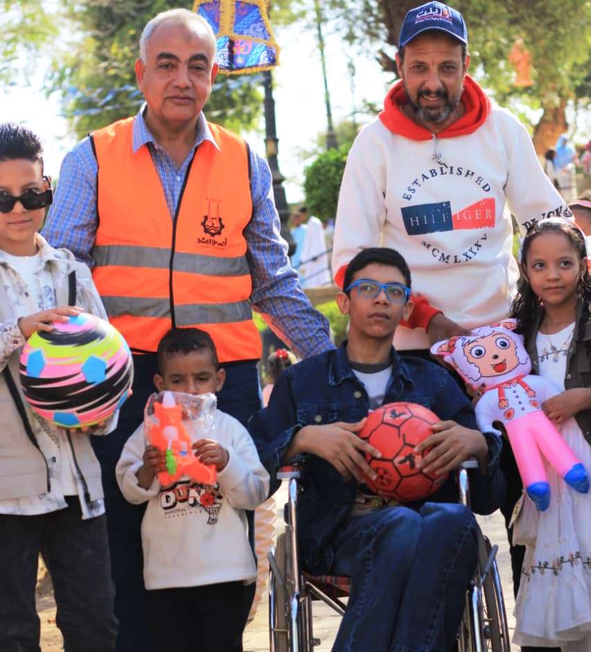 الاحتفال بالعيد مع ذوى الهمم