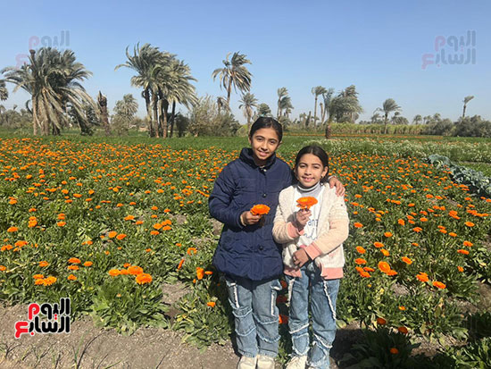 الأطفال-وسط-النباتات