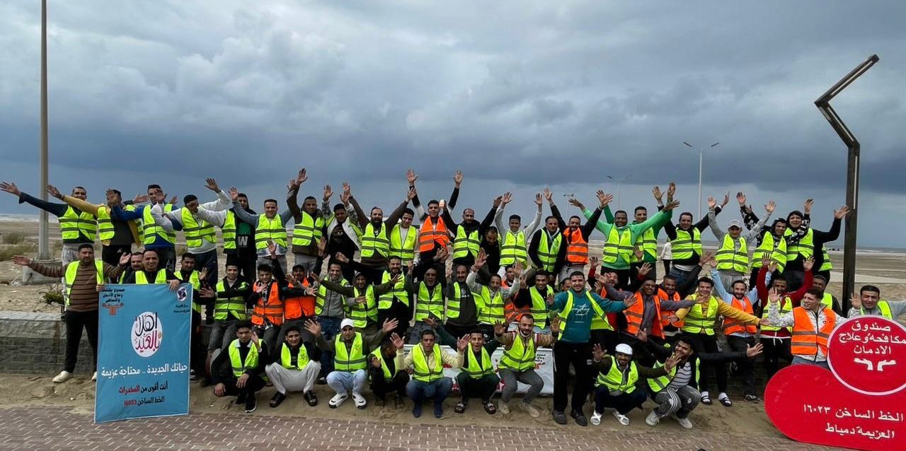 خلال تنظيم رحلة للمتعافين  من الإدمان  إلى معبد دندرة  