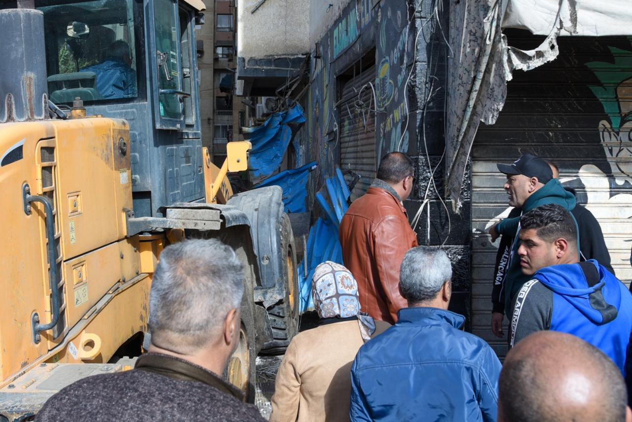 إزالة كافة التعديات والإشغالات إزالة كافة التعديات والإشغالات