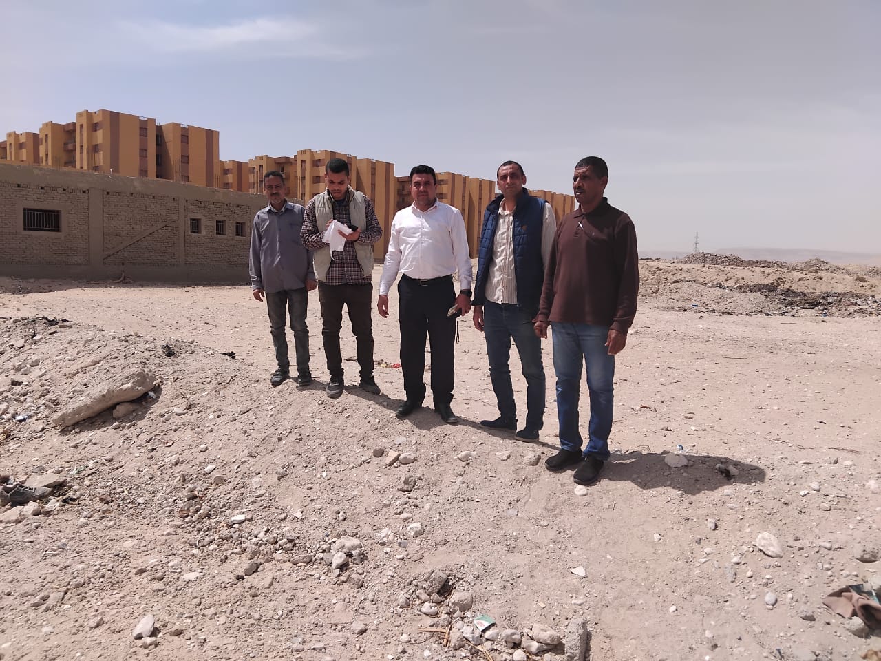 معاينة أراضى أملاك الدولة المستردة الصالحة للفرص الاستثمارية