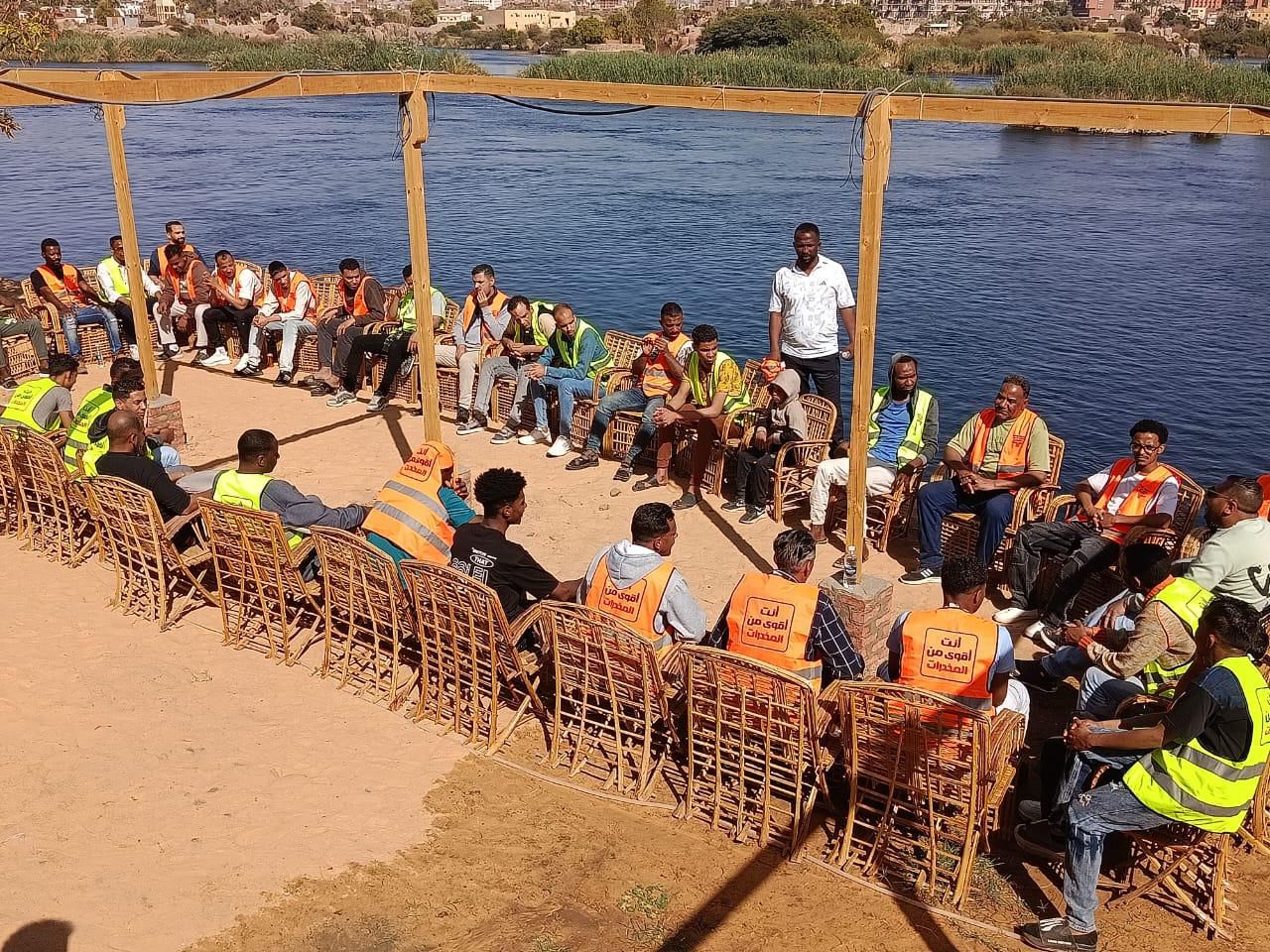 رحلة للمتعافين  من الإدمان  إلى معبد دندرة  