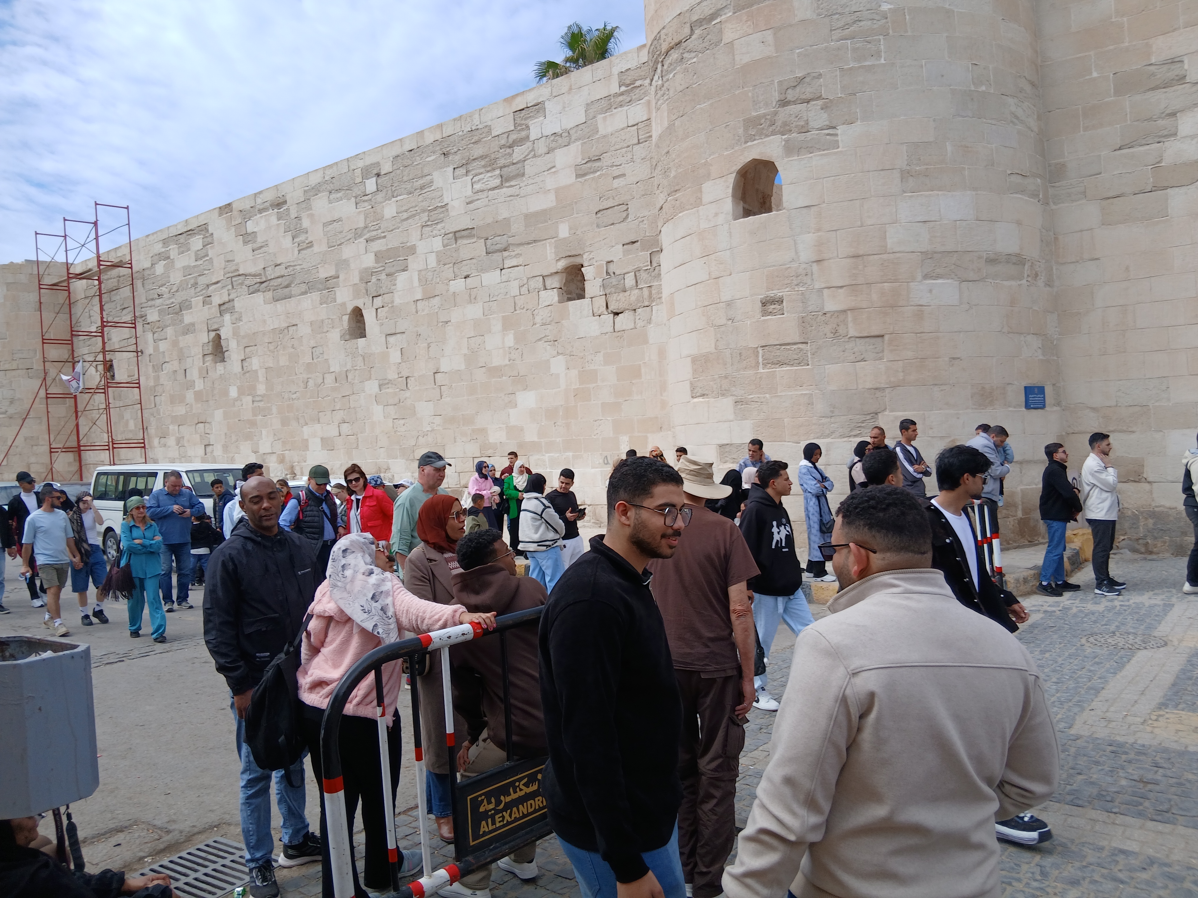 توافد الرحلات قلعة قايتباى بالإسكندرية توافد الرحلات قلعة قايتباى بالإسكندرية