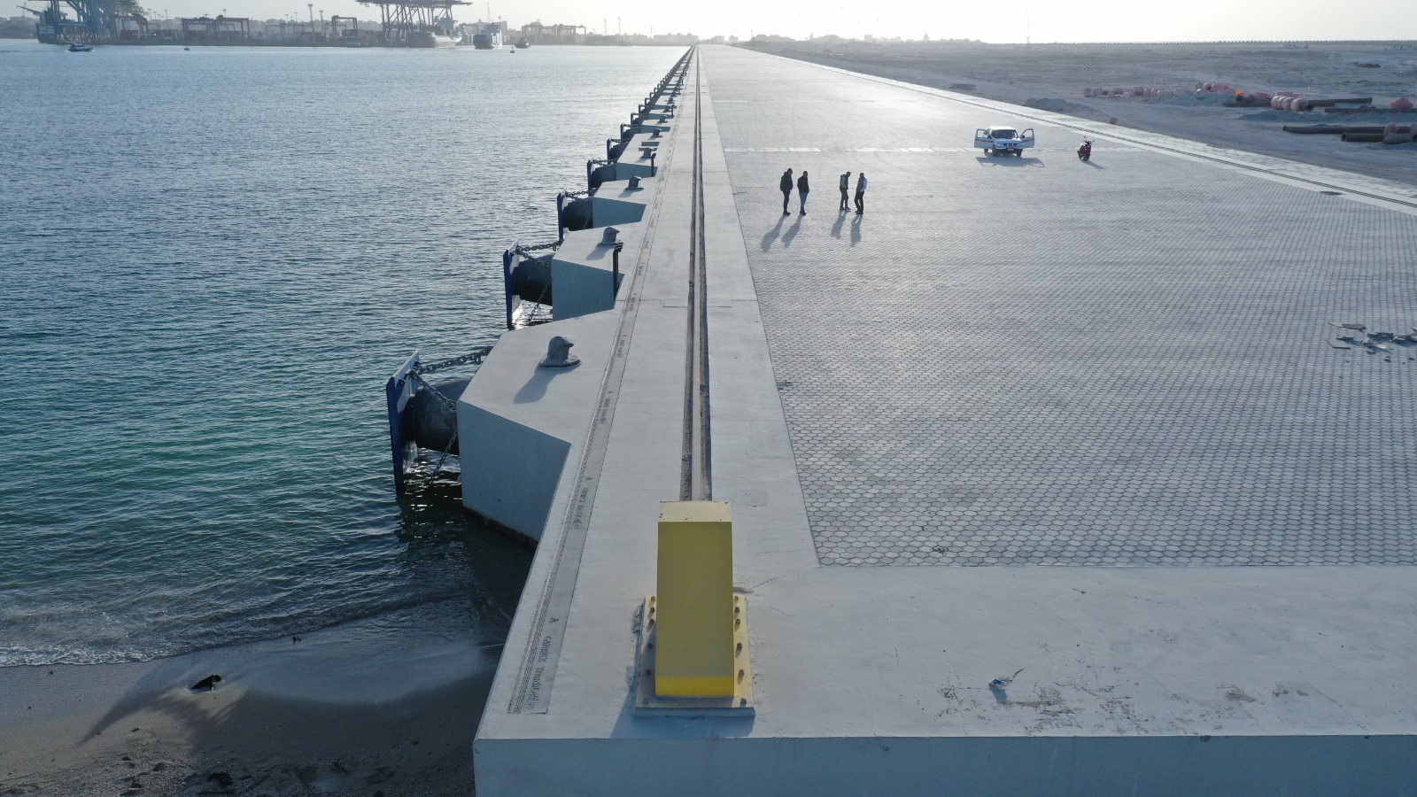 جانب من المحطة