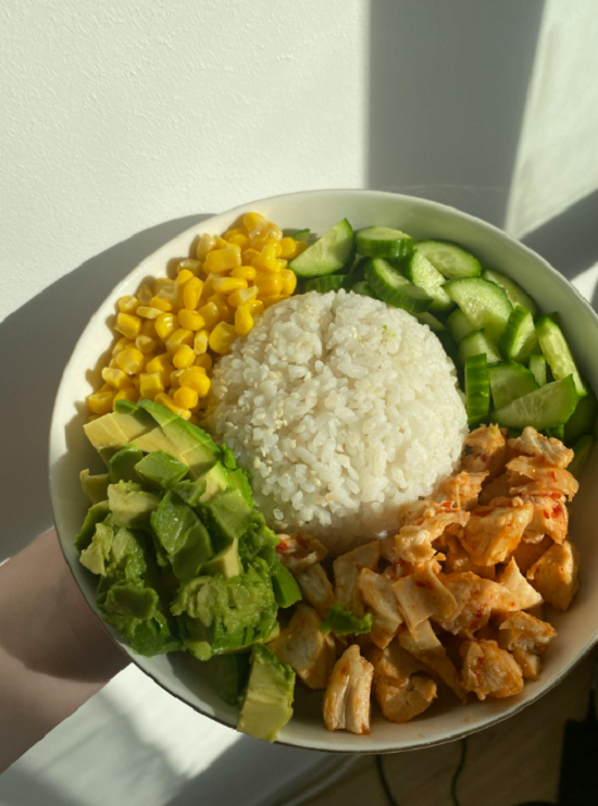 وجبة غذائية متوازنة