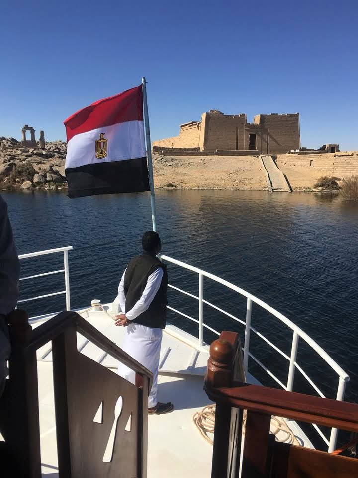 الرحلة فى طريقها للمعابد جنوب مصر