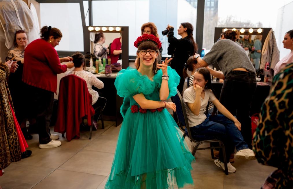 عارضات أزياء من ذوات متلازمة (4)