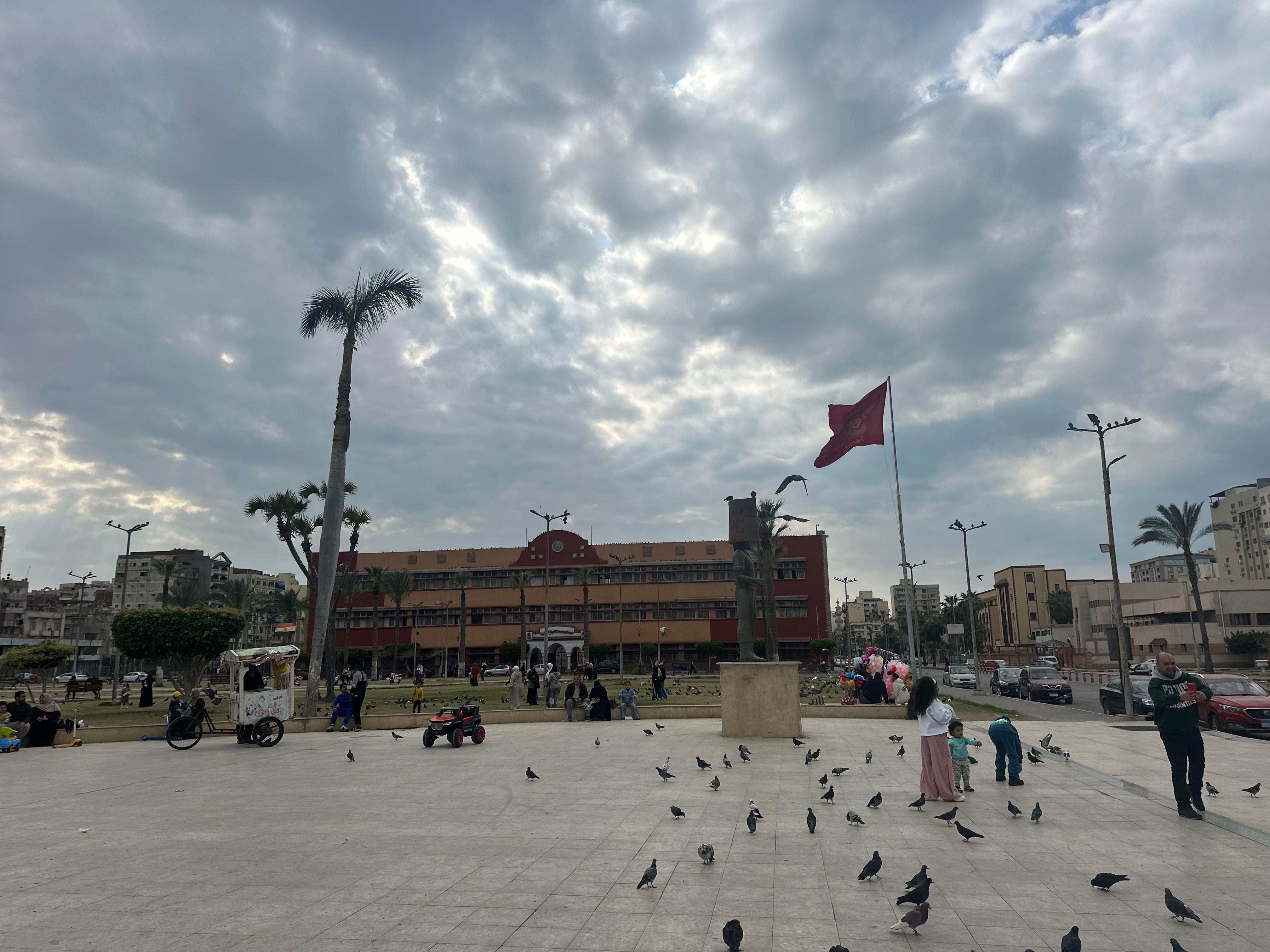 الجانب الاتر الحدبقة