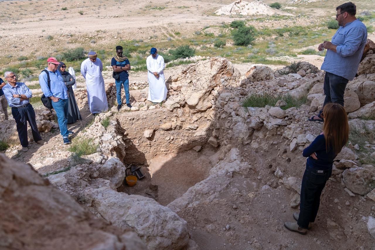 خلال أعمال تنقيبية سابقة في موقع الفاية