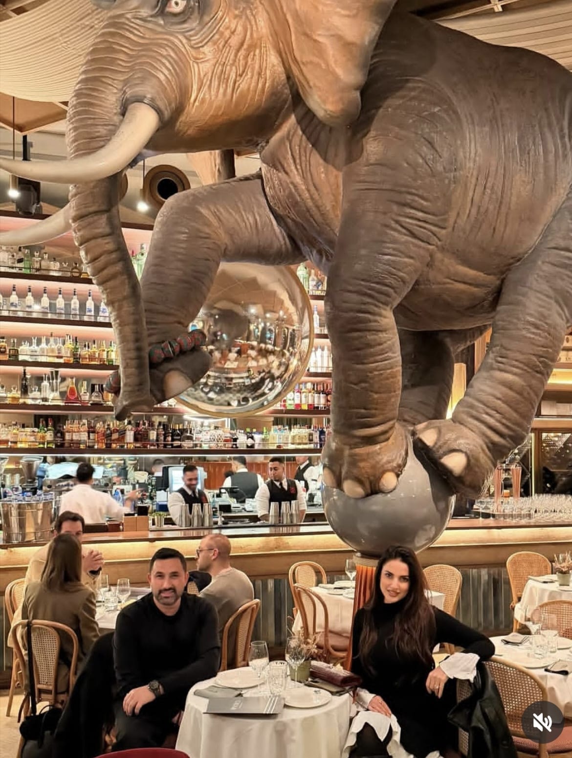 اجازة شتوية لدرة وزوجها